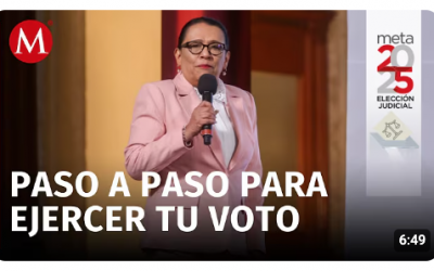 ¿Cómo votar en las elecciones del Poder Judicial el 1 de junio de 2025?